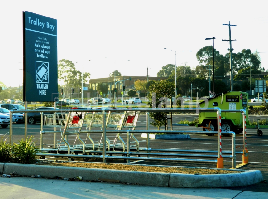 Adaptable Modular Shopping Trolley Bays